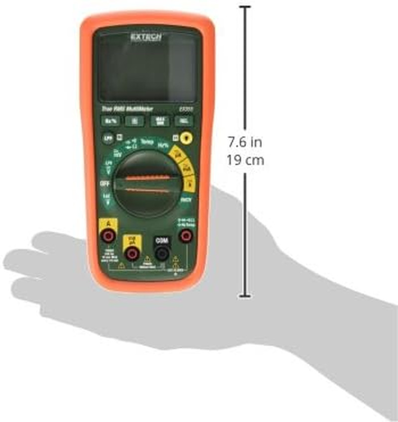 Ex355 True RMS Multimeter - 12 Functions for Precision Measurements