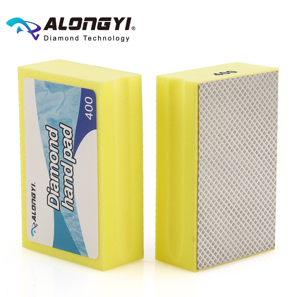 ALONGYI Diamond Hand Polishing Pads Long Working Life Extremely Sharp