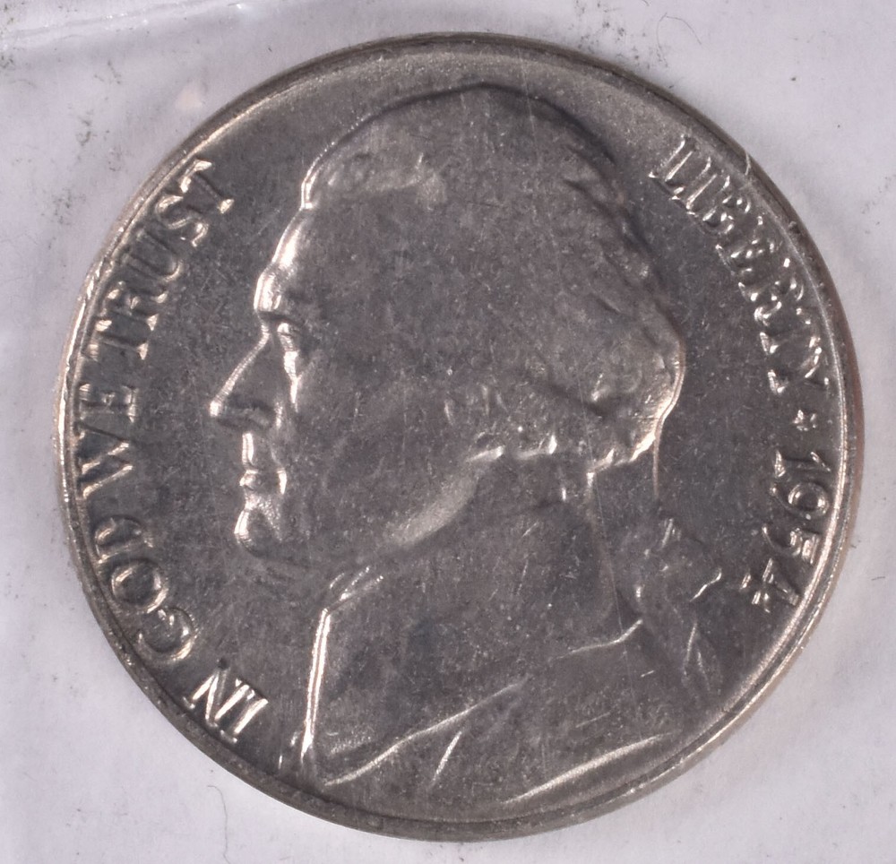 1954-S Uncirculated 5 Coin Set
