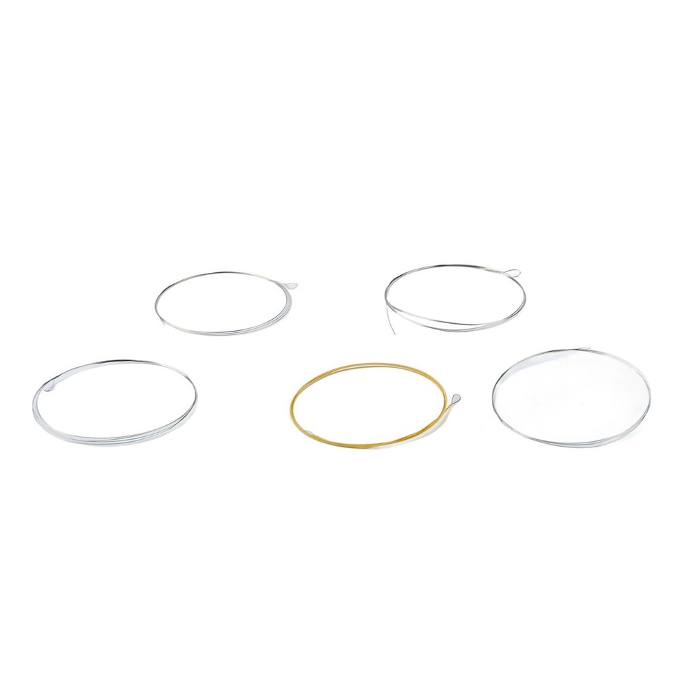 5 String Banjo String Stainless Steel Full Resonance Thick High Notes Strings