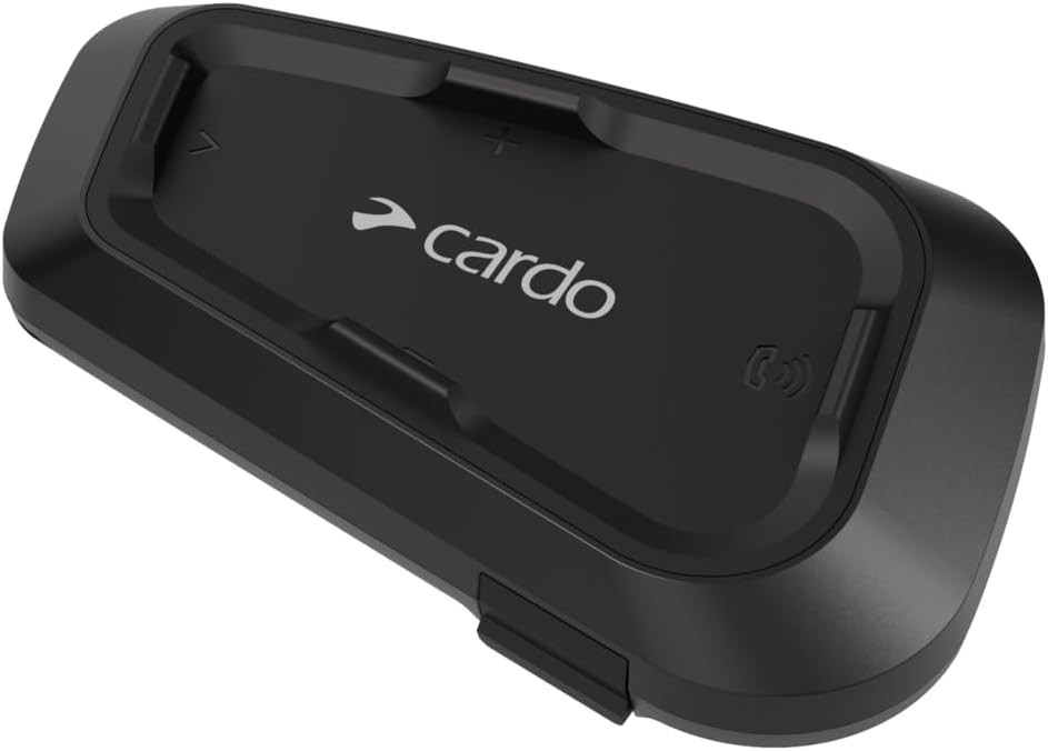 Cardo Systems Spirit Motorcycle Bluetooth Communication Headset, 2-Way Bluetooth