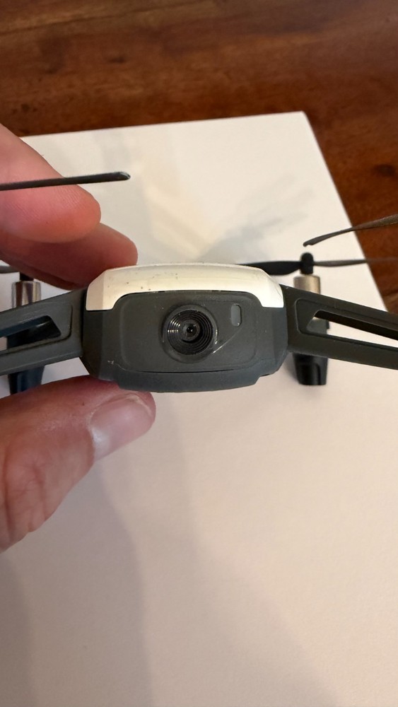 DJI Tello Minidrone Quadcopter - White with controller and three sets of props