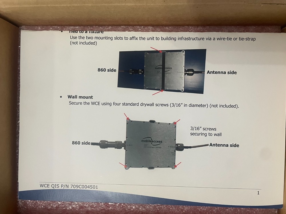 MobileAccess WCE-AU WiFi Coverage Expander