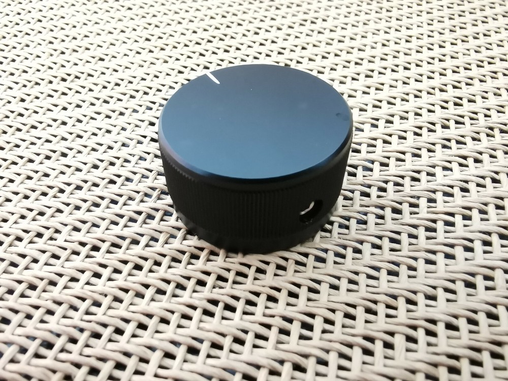 30mmx16 Solid Aluminum CD Player Amplifier Volume Control Rotary Knob 1/4" Shaft