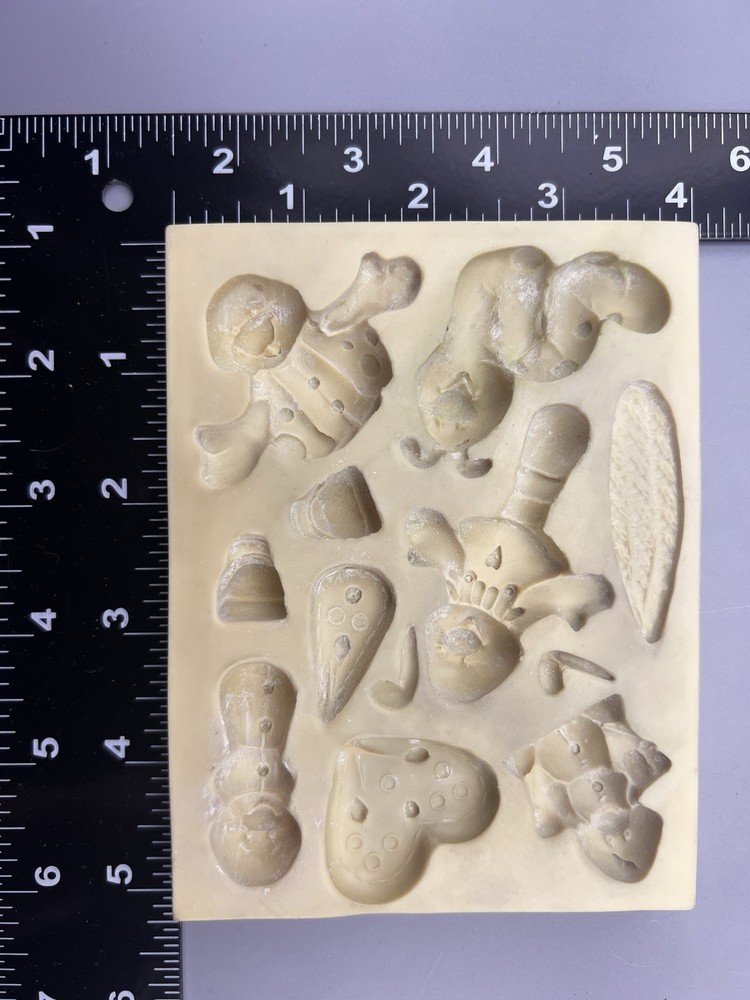 Polyform Mold Casting 2001 Birds Heart Caterpillar APM14 Slip Casting