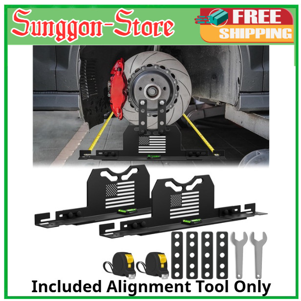 2026 Upgraded Wheel Alignment Tool, 2 PCS Toe Alignment Tool Plates Without R...