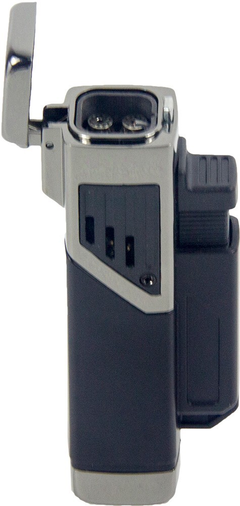 Quad Flame Butane Torch Lighter Refillable Adjustable Windproof Gas Lighter cook