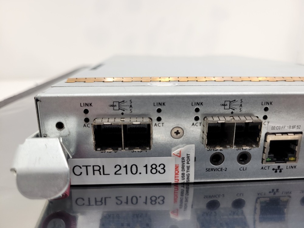 Dot Hill FRUTC05-01 12Gb SAS FC Disk Array Controller Module 81-00000078-00-03 B