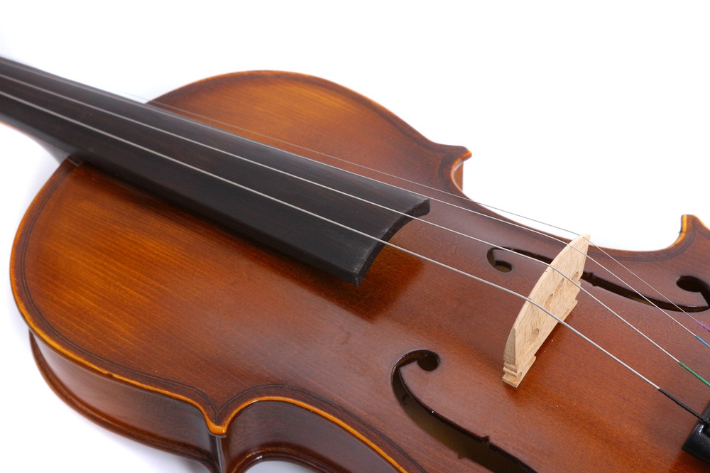 4 String Acoustic Violin Handmade 3/4 Violin for Student Beginners with Case Bow