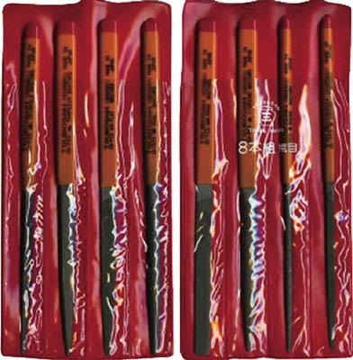 ST00801 File Set, 8 Piece Set, Rough Eye