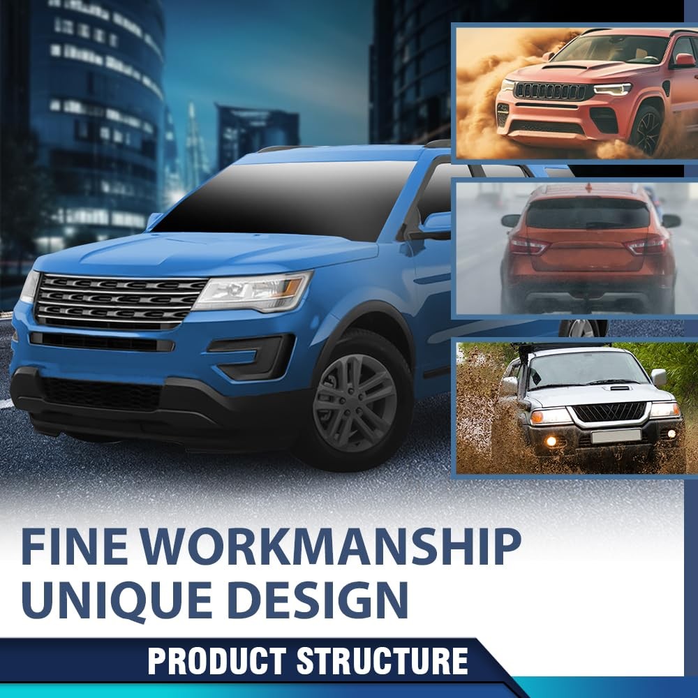 Front Bumper Impact Absorber for Explorer 2018 2019 Black