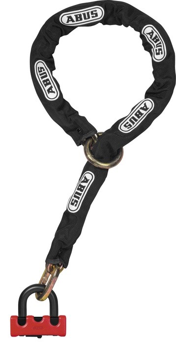 Abus Granit Power XS67 Lock/Chain Set 47" L Red
