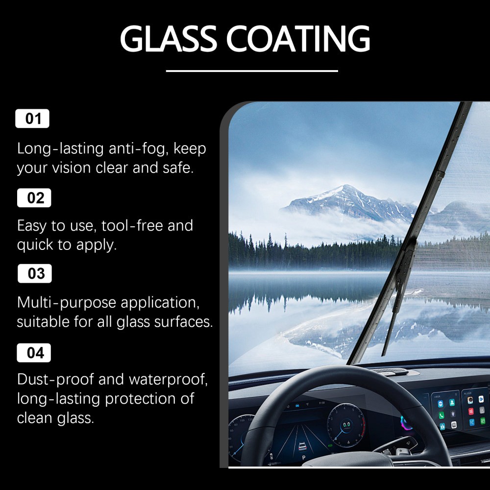 windshield coating ant car windshield window decontinat