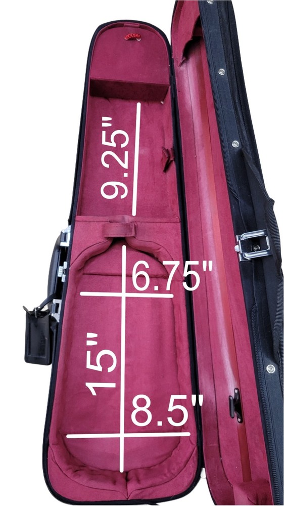 31" Dart-Shaped Violin Case