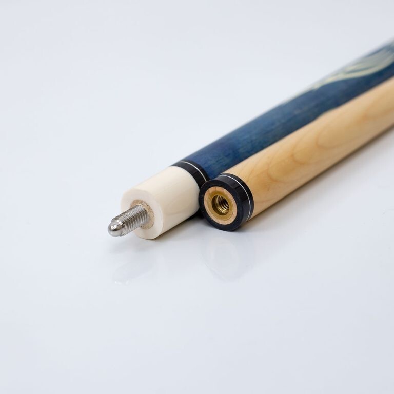 Pearson® PK 58 Pool Cue Blue with White Handle
