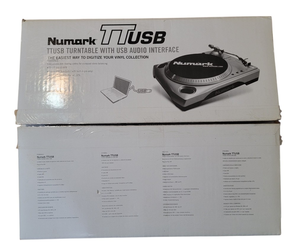 Numark TT USB Turntable Open Box TTUSB