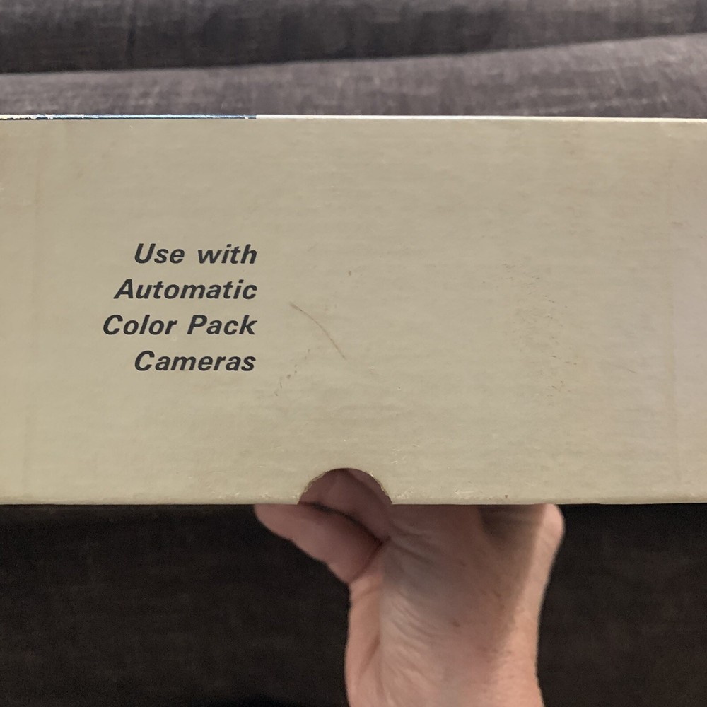Vintage Polaroid Flashgun #268 W/ Original Box Instructions