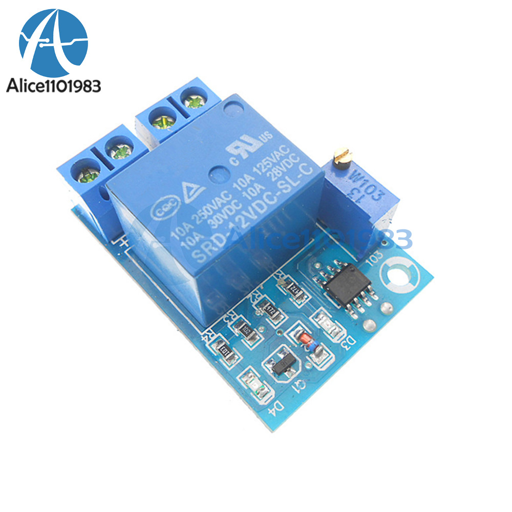 DC 12V Battery Low Voltage Cut off Switch Controller Excessive Protection Module