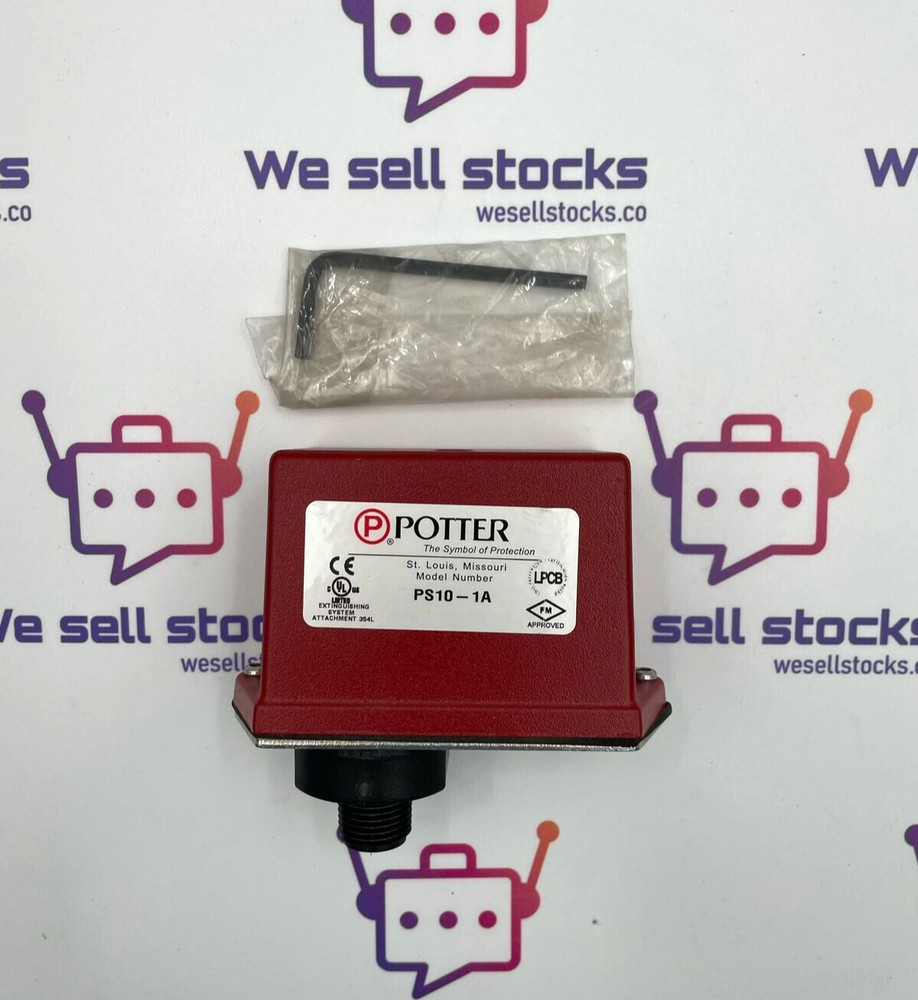 POTTER PS10-1A Pressure Type Waterflow Switch