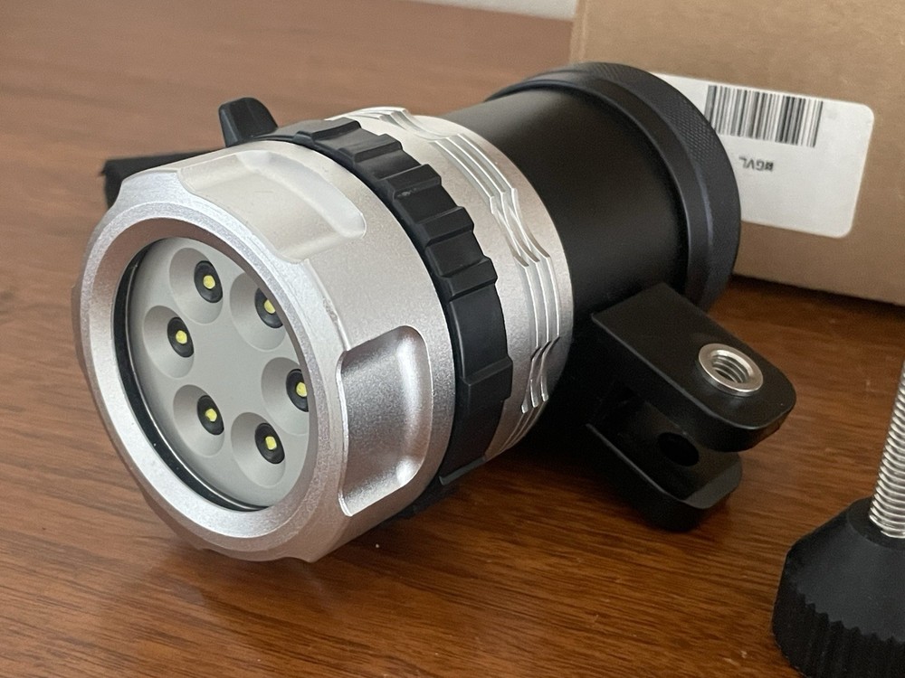 Intova Galaxy Waterproof Deep Divers Torch Lamp Light Video W- Box