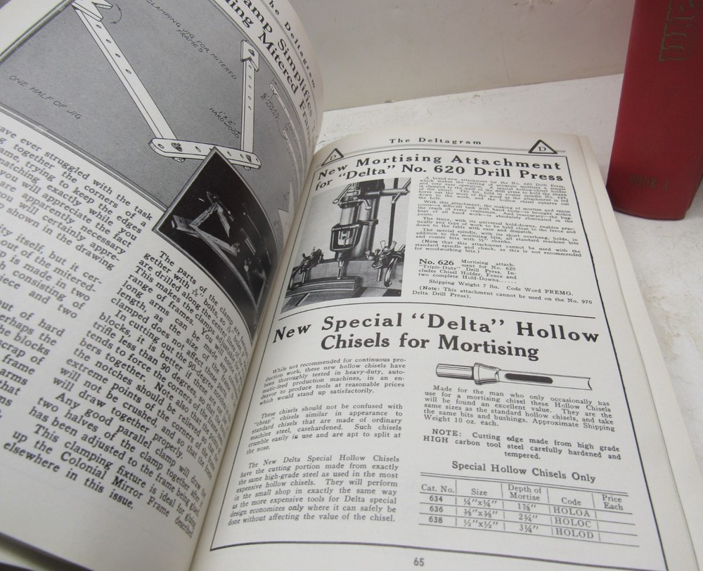 DELTA GRAM 4 VOLUME SET - BOUND REPRINTS - COVERS 1932-1948