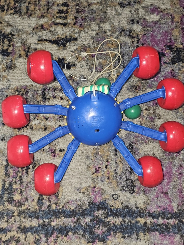 Vintage 1999 Tomy Pull Along Webster Spider Sound Works