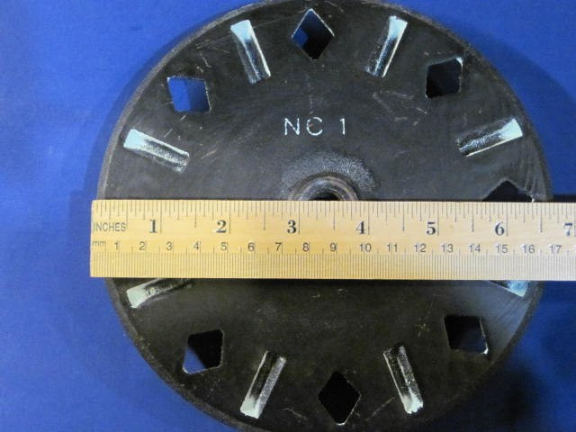 Diamabrush 7" Floor Coating Removal Disc - 8 Blades