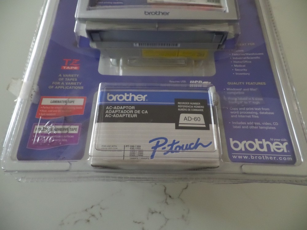 SEALED! Brother P Touch PC Graphic Computer Label Printer MODEL# PT-1500PC BNIB