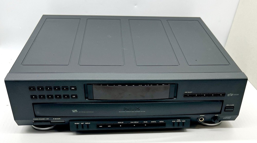 Working Philips 5-disc 900 Series Compact Disc Changer/ Player *Ships FAST