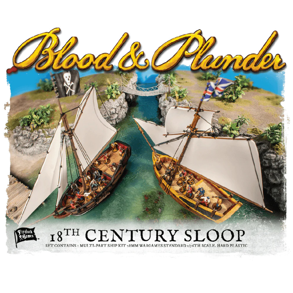 Blood & Plunder 18th Century Sloop
