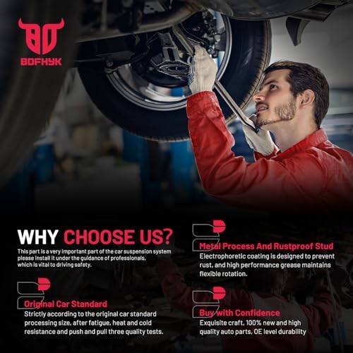 4pcs Front Inner & Outer Compatible Tie Rod Ends Kit 2013-2018 Ford Escape