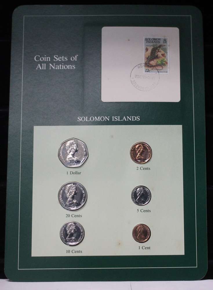 Solomon Islands Uncirculated 6 Coin Set 486X