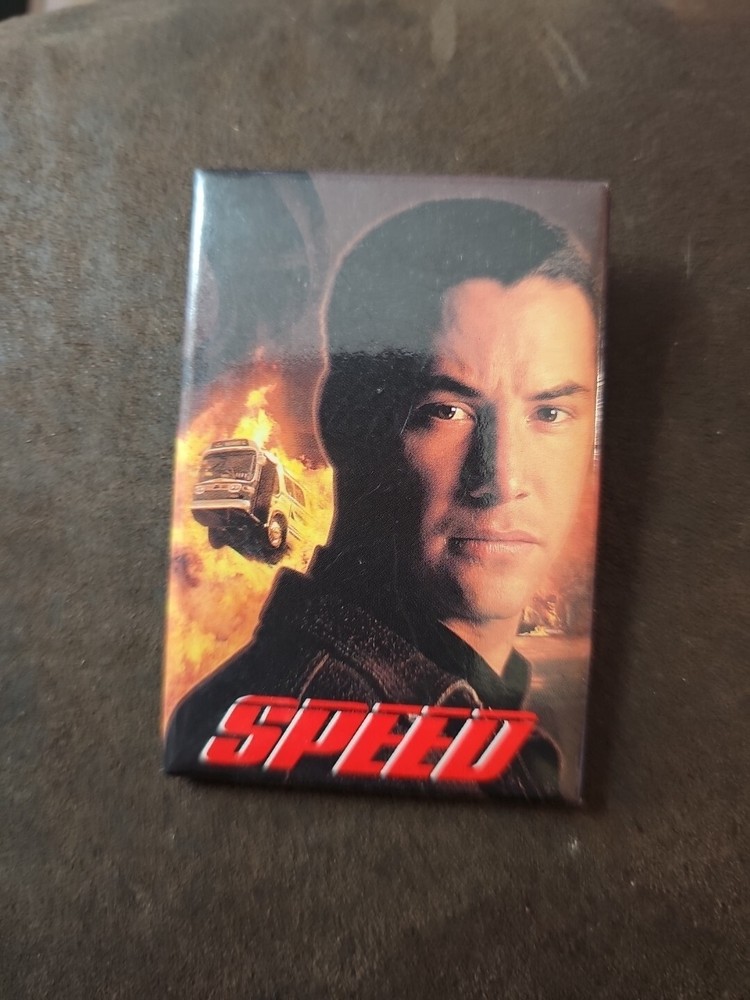 Speed Movie Promotional Pin