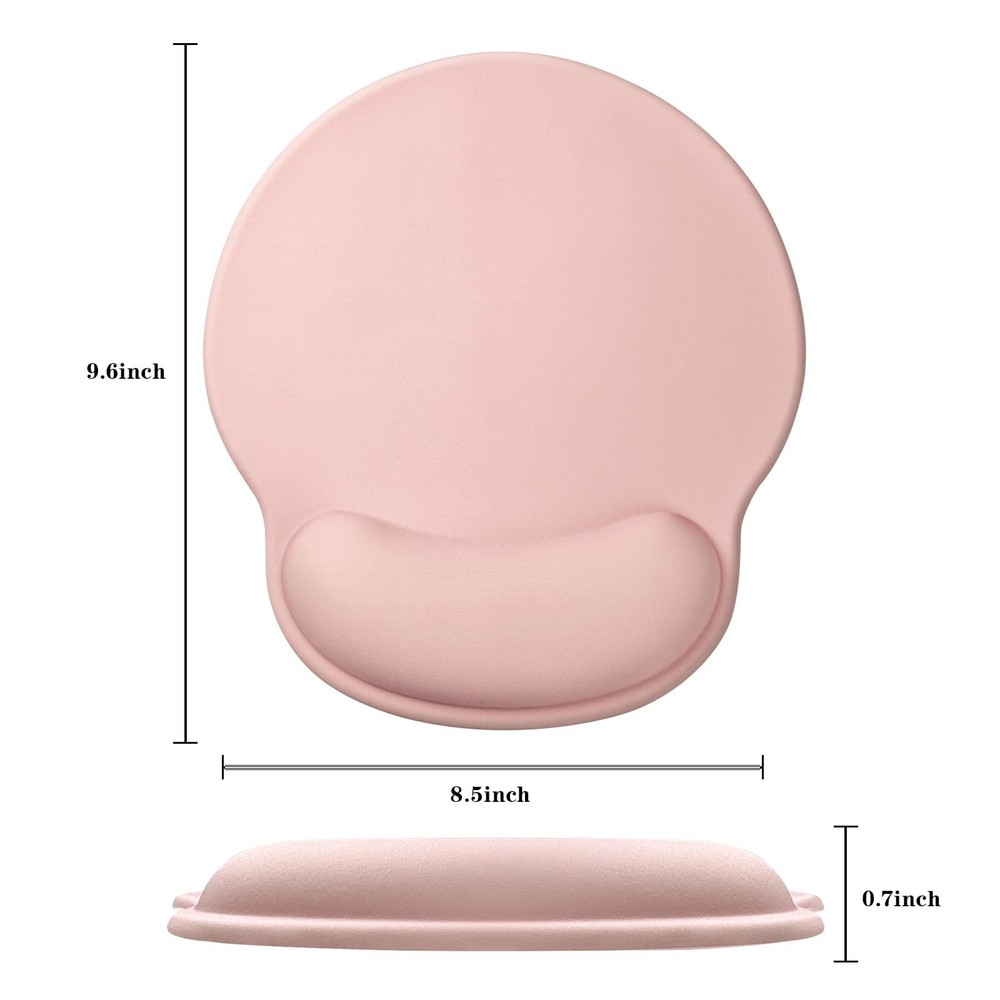 Mouse Pad Wrist Support, Ergonomic with Wrist Rest, Comfortable Computer Mous...