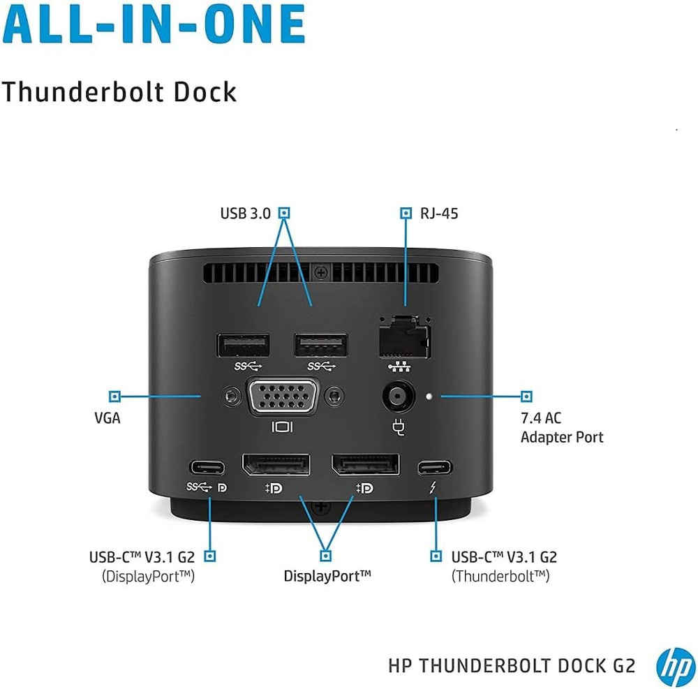 HP Thunderbolt Dock G2 (120W)