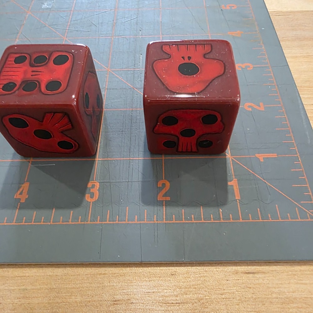 OOGIE BOOGIE DiCE~ Take over the Holidays! game dice OVERSIZED