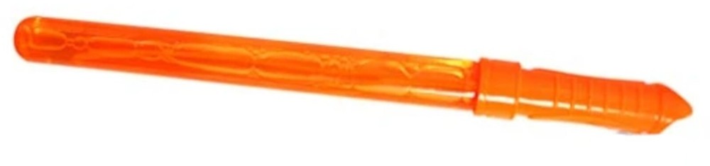 Orange Bubble Wand 14 inch with Handle
