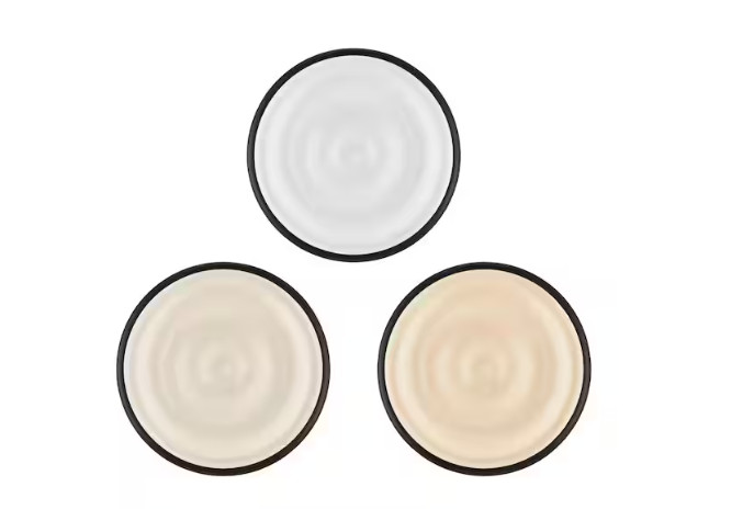 Commercial Electric 15" Matte Black LED Ceiling Flush Mount Adjustable CCT