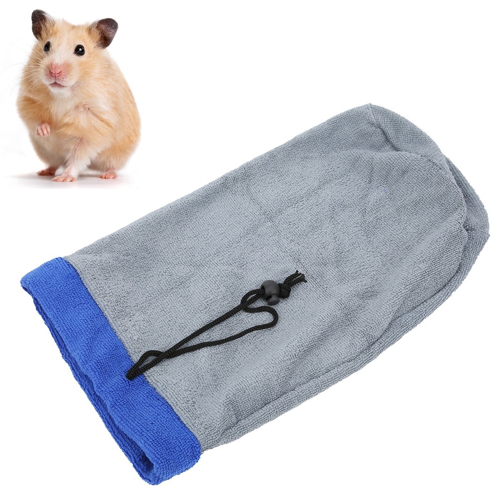 Absorbent Hamster Bath Towel Bag For Small Pets
