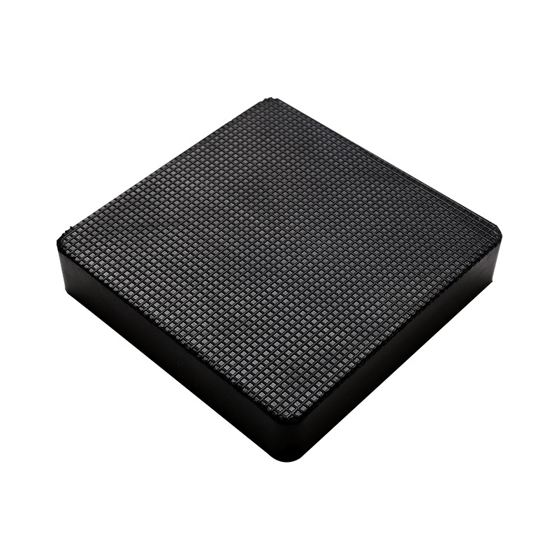 Solid Silicone Square Black Rubber Sheet Lap Block Shock Absorbing Pad Plate