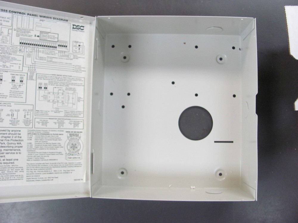 DSC Classic Series PC1555 Keypad Control Panel Enclosure New Never Installed