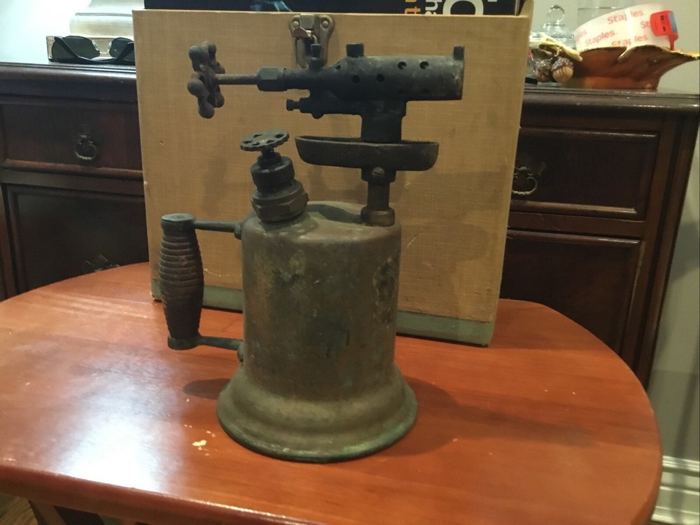 Vintage Brass Antique Blow Torch