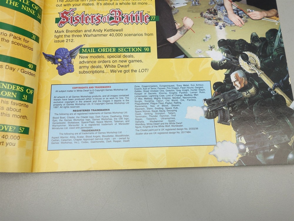White Dwarf: #213 October 1997 (Games Workshop)