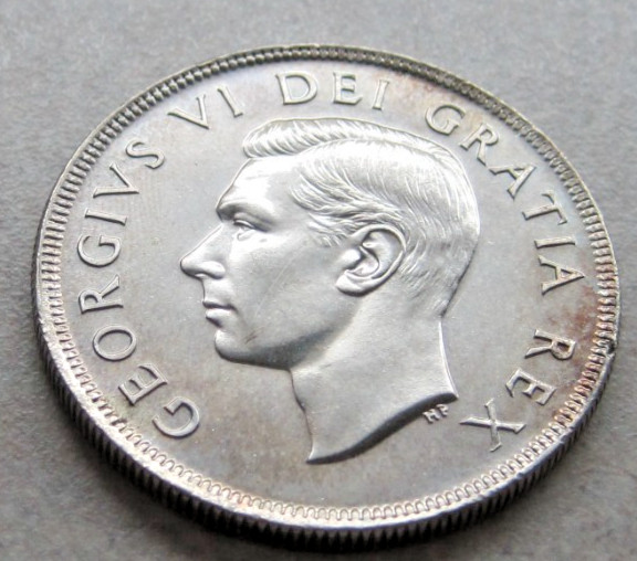 1949 Canada Silver Dollar - GEM!!