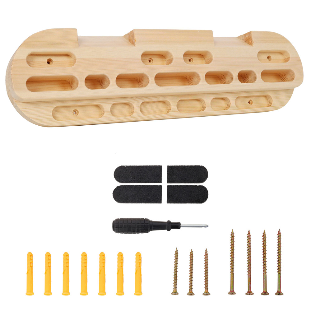 Climbing Hangboard Rock Climbing Fingerboard for Boulder Training Pull-ups