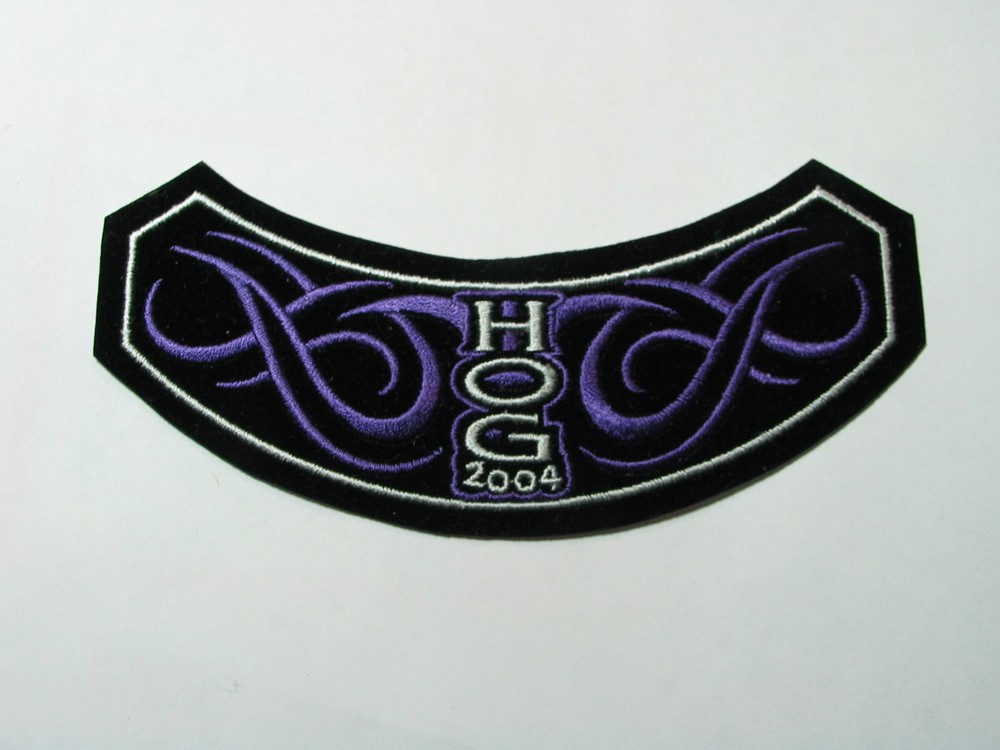 2004 HOG Owners Group Rocker Patch , Harley Davidson Patch