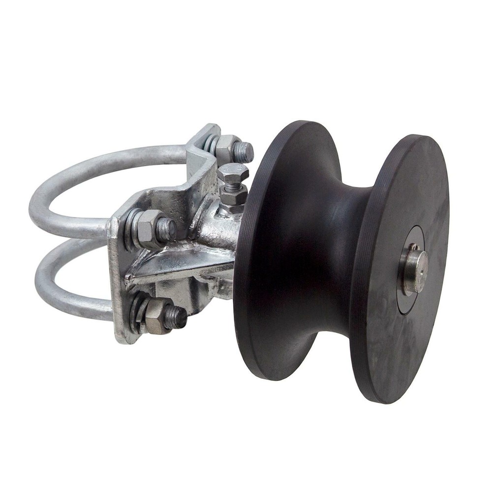 4" Round Post x 2 1/2" Round Gate Frame Premium Nylon Cantilever Roller