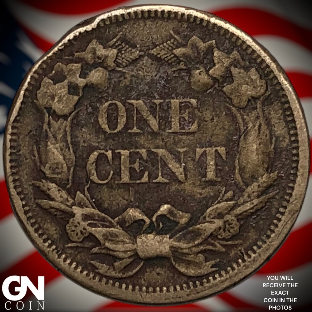 1858 Flying Eagle Cent Penny Y1183