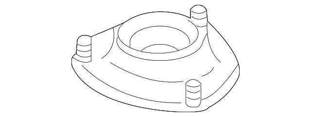Genuine Mitsubishi Strut Mount MR455018