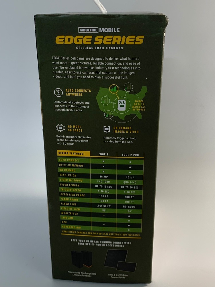 Moultrie Mobile Edge Pro 2 PRO Cellular Trail Camera MMC-14125